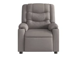 Poltrona| Poltrona de massagens reclinável tecido cinzento-acastanhado SHL463547 Taupe