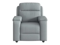 Poltrona* Poltrona de massagens reclinável tecido -claro SHL330102 Cinzento