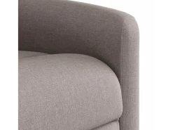 Poltrona de massagens reclinável tecido cinzento-acastanhado SHL883352^ Poltrona