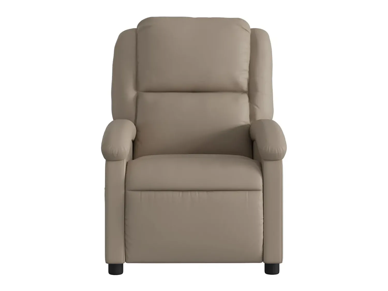 Poltrona| Poltrona de massagens reclinável couro artificial cappuccino SHL953090 Castanho
