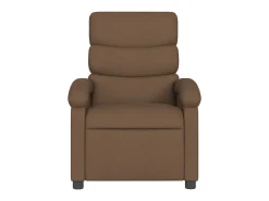 Online Poltrona de massagens reclinável tecido SHL837444 Castanho