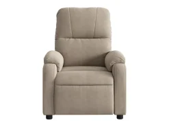 Poltrona| Poltrona de massagens reclinável tecido de microfibra SHL291986 Taupe