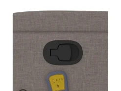 Online vidaxl Poltrona de massagens reclinável tecido cinzento-acastanhado Taupe