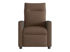 Poltrona| Poltrona de massagens reclinável tecido SHL421141 Castanho
