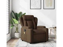 Poltrona de massagens reclinável tecido SHL960195^ Poltrona