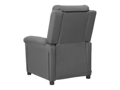 vidaxl Poltrona de massagens tecido -claro^ Poltrona