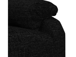 Poltrona*vidaxl Poltrona de massagens tecido Preto