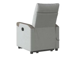 Poltrona elevatória de massagens tecido -nublado SHL839751^ Poltrona