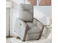 Poltrona elevatória de massagens tecido -nublado SHL839751^ Poltrona