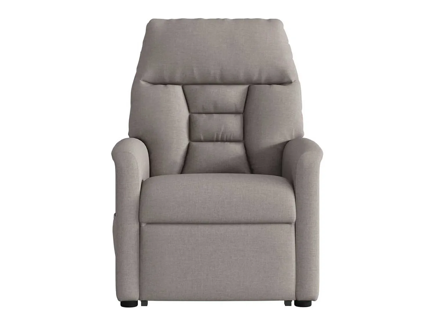 Online Poltrona elevatória de massagens tecido cinzento-acastanhado SHL783009 Taupe