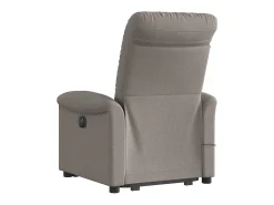 Poltrona| Poltrona elevatória de massagens tecido cinzento-acastanhado SHL154010 Taupe