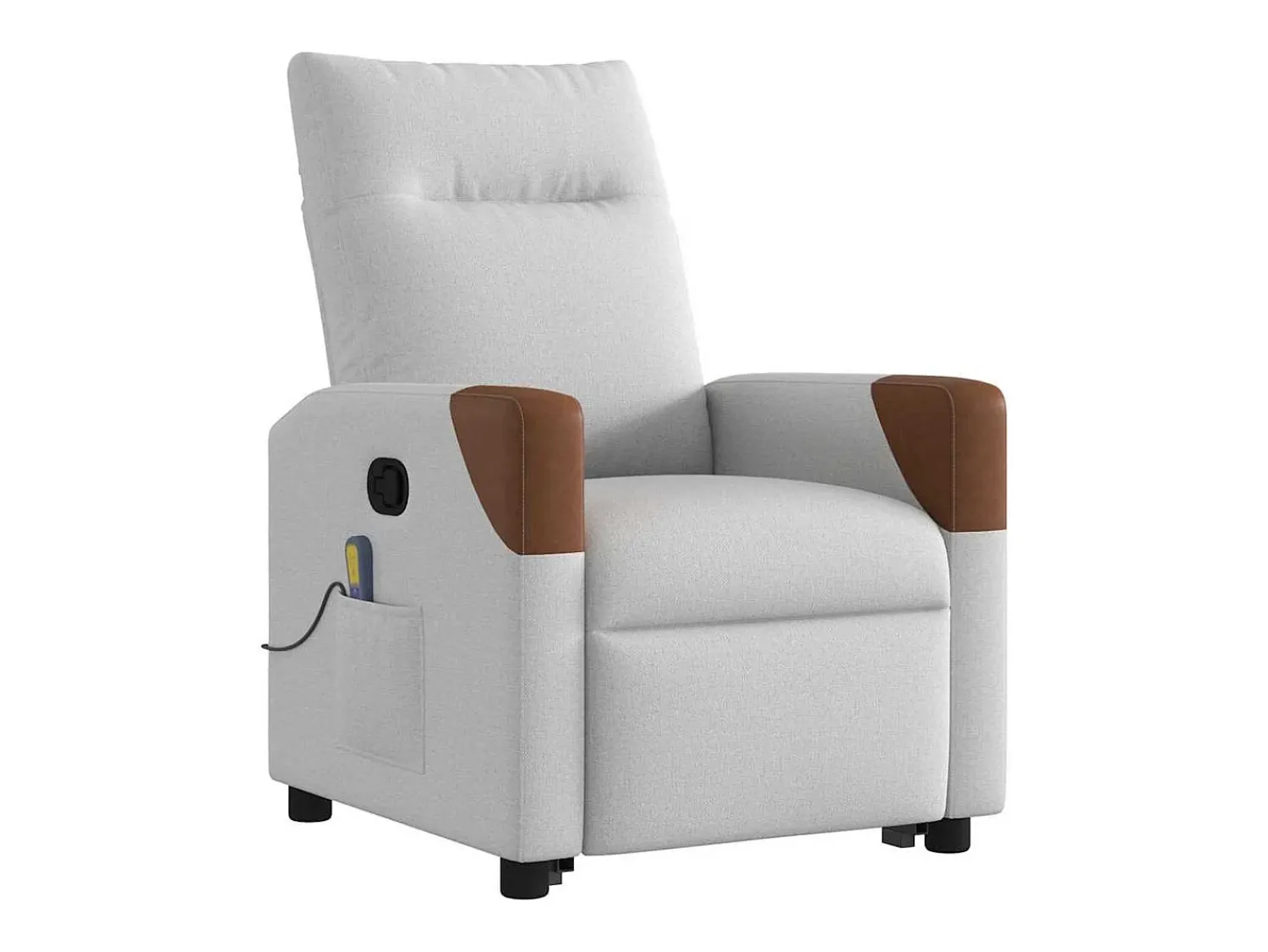 Poltrona* Poltrona elevatória de massagens tecido -nublado SHL72754 Cinzento