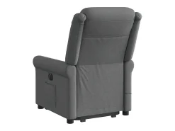 Poltrona* Poltrona elevatória de massagens tecido cinzento-escuro SHL906915 Cinza antracite