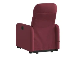 Poltrona| Poltrona elevatória de massagens elétrica tecido tinto SHL734471 Vermelho