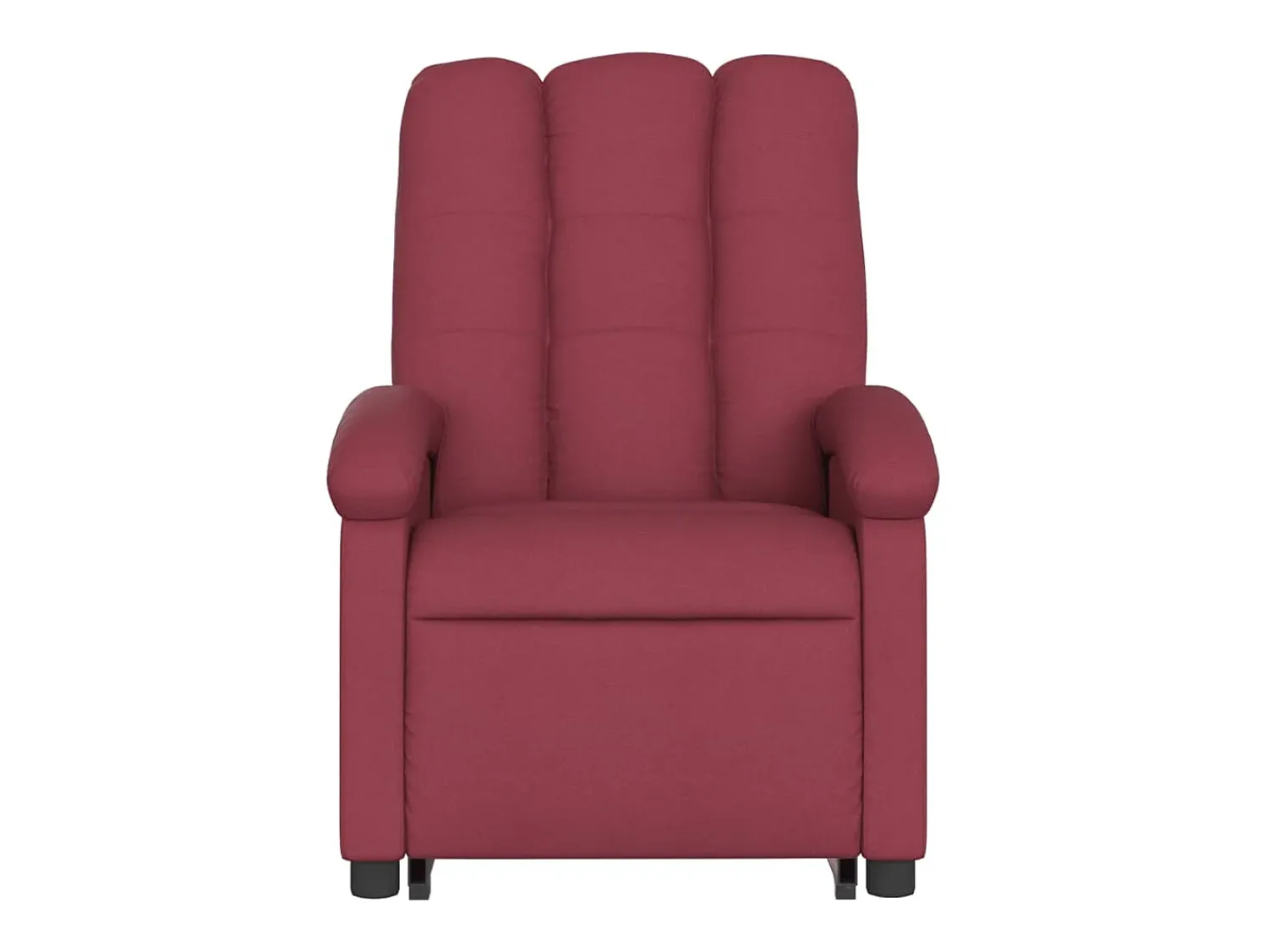 Poltrona| Poltrona elevatória de massagens elétrica tecido tinto SHL390838 Vermelho