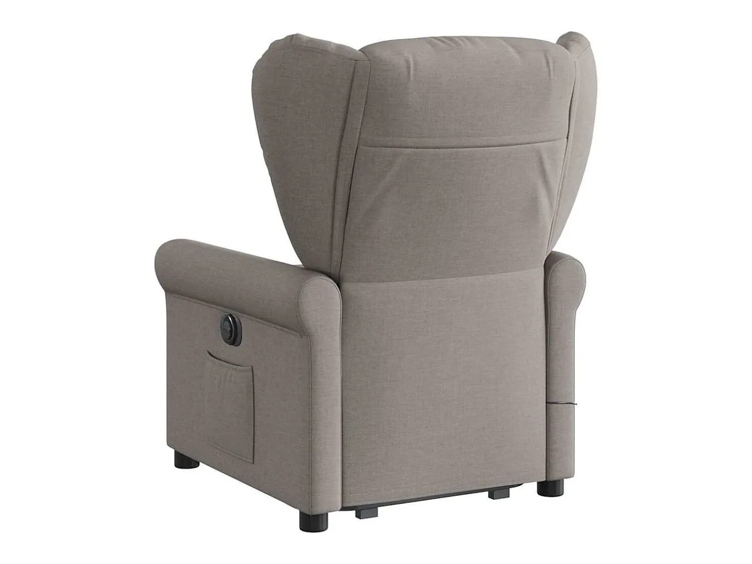 Poltrona* Poltrona elevatória de massagens tecido cinzento-acastanhado SHL467242 Taupe