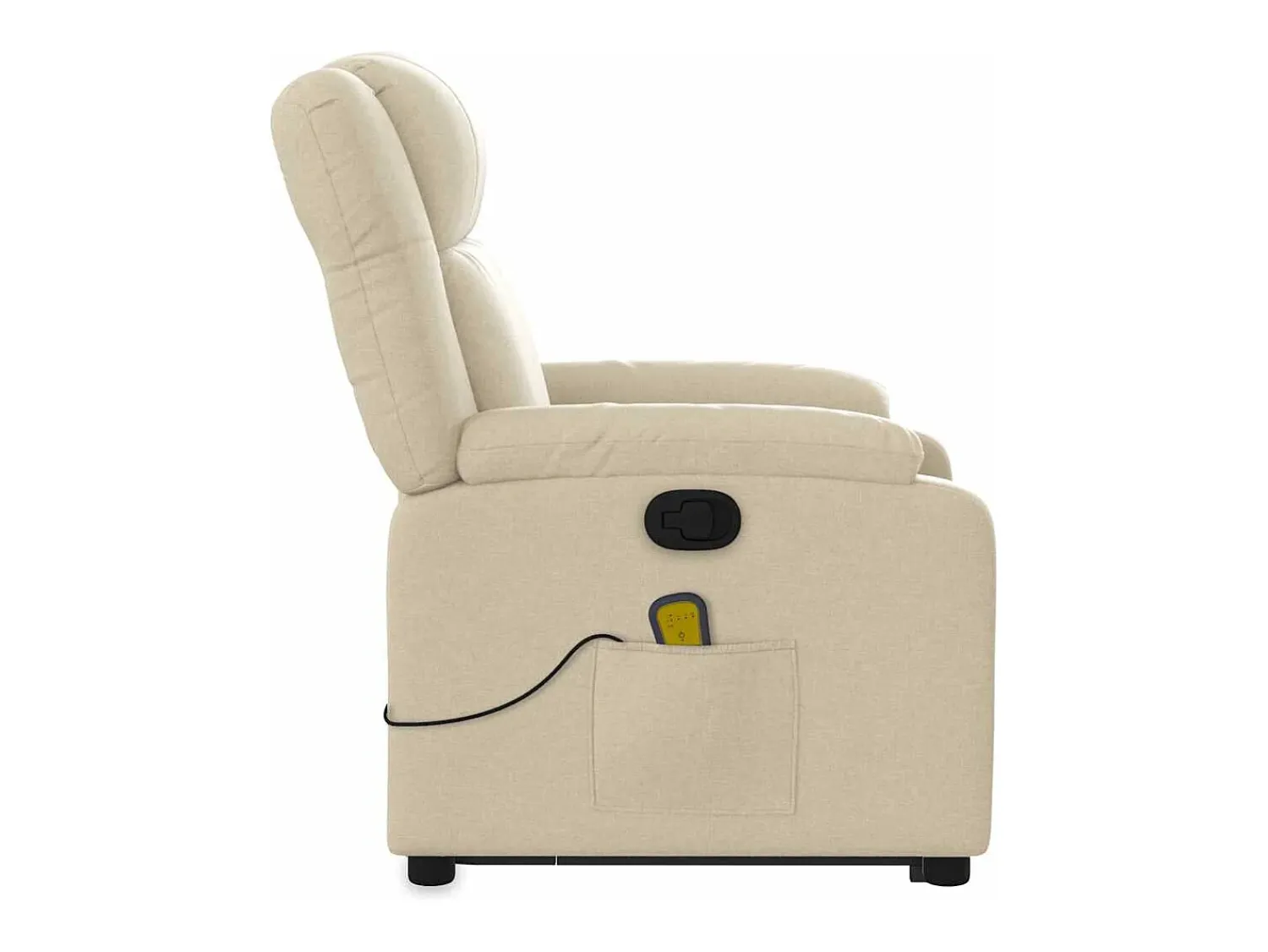 Poltrona| Poltrona elevatória de massagens tecido cor SHL190019 Creme