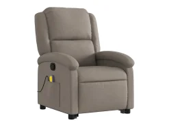 Poltrona* Poltrona elevatória de massagens tecido cinzento-acastanhado SHL424067 Taupe