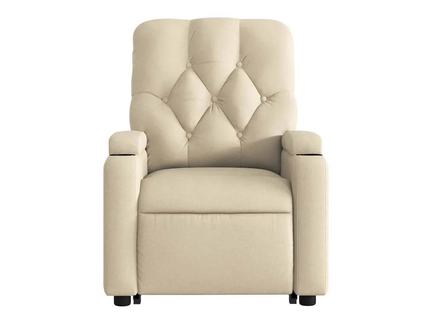 Discount Poltrona elevatória de massagens tecido cor SHL20592 Creme