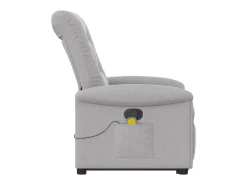 Poltrona elevatória de massagens tecido -nublado SHL46997^ Poltrona