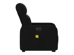 Poltrona* Poltrona elétrica elevatória massagens tecido SHL878293 Preto