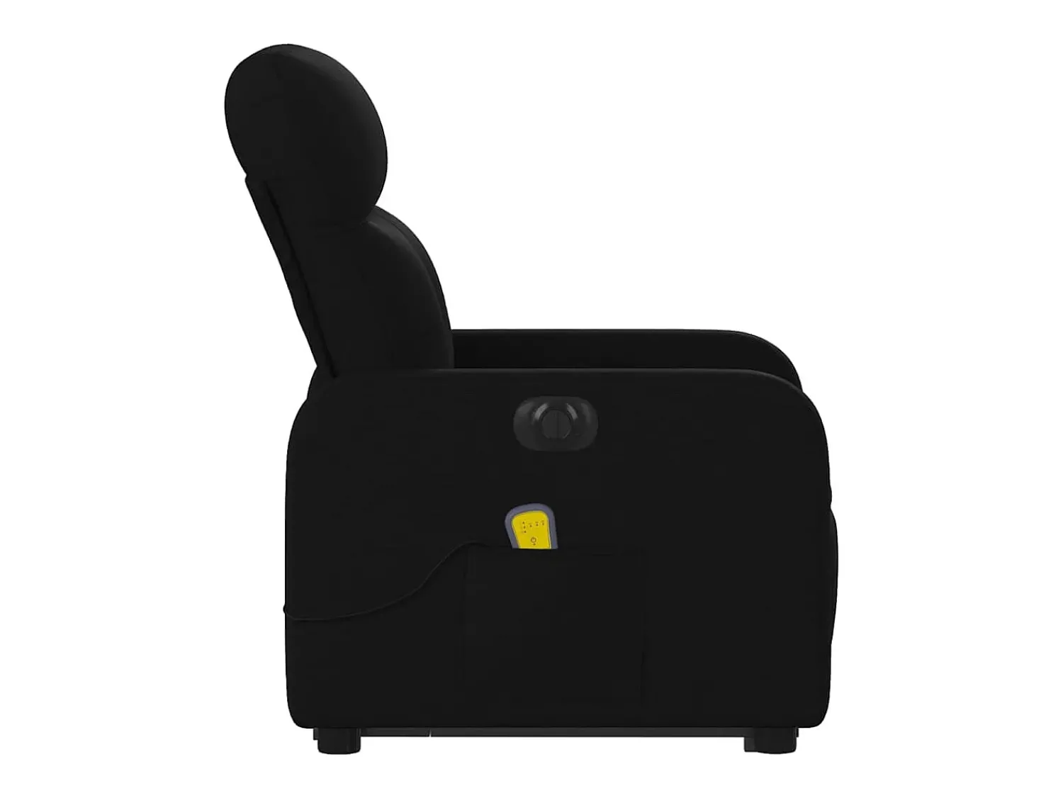 Poltrona* Poltrona elétrica elevatória massagens tecido SHL878293 Preto