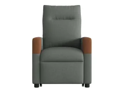 Poltrona* Poltrona elétrica elevatória massagens tecido cinzento-escuro SHL400504 Cinza antracite