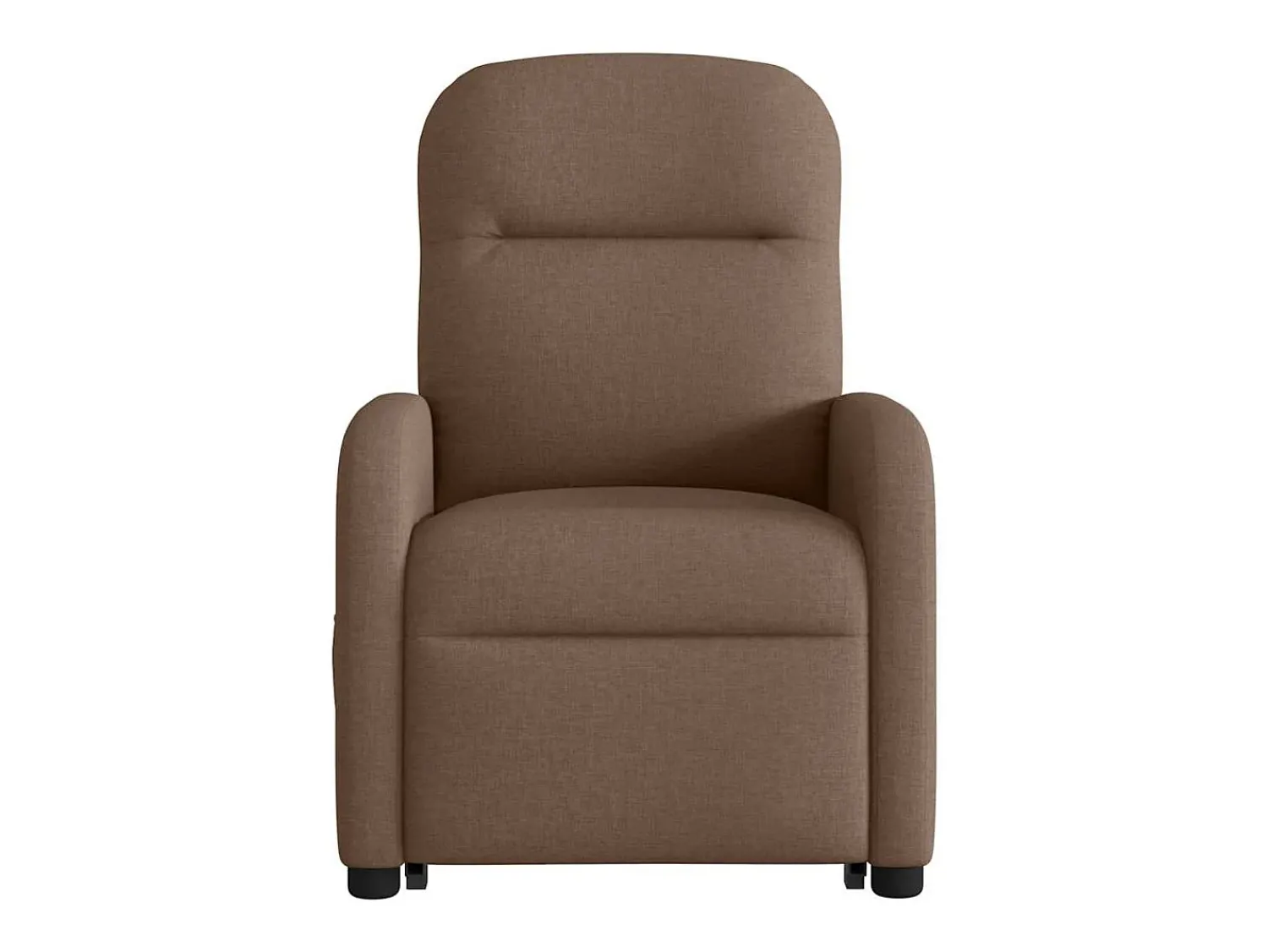 Clearance Poltrona elétrica elevatória massagens tecido SHL404677 Castanho