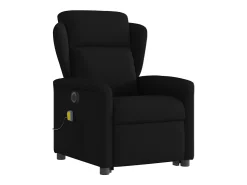 Poltrona* Poltrona elétrica elevatória massagens tecido SHL306158 Preto