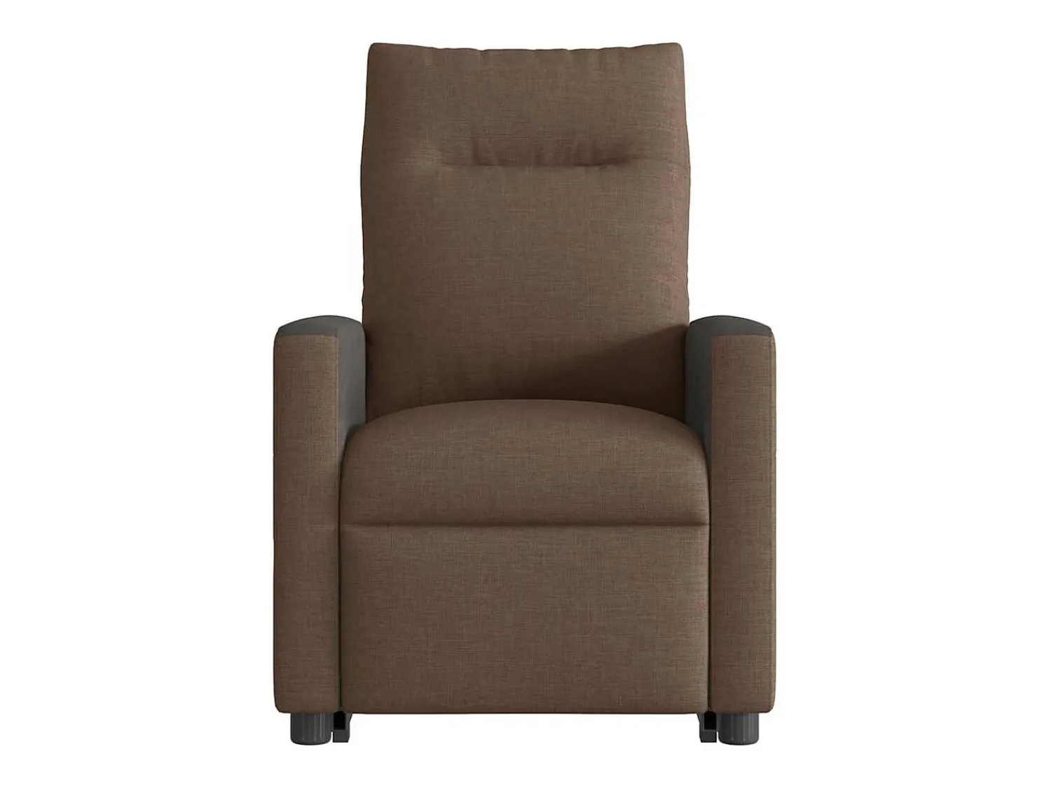 Poltrona| Poltrona elétrica elevatória massagens tecido SHL823546 Castanho