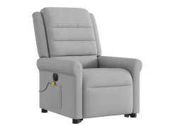 Poltrona* Poltrona elétrica elevatória massagens tecido -nublado SHL149058 Cinzento