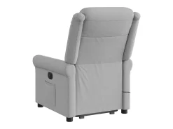 Poltrona* Poltrona elétrica elevatória massagens tecido -nublado SHL149058 Cinzento