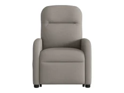 Poltrona* Poltrona elétrica elevatória massagens tecido cinza-acastanhado SHL400369 Taupe
