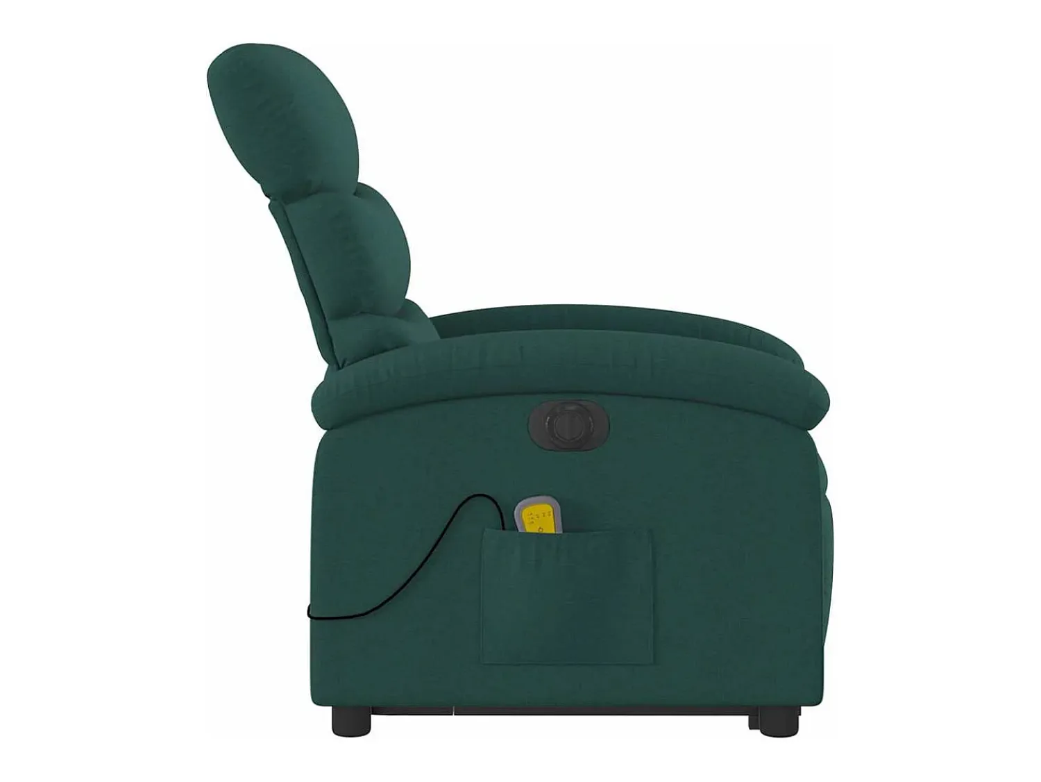 Poltrona* Poltrona elétrica elevatória massagens tecido verde-escuro SHL686473 Verde pinho