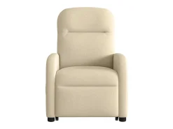 Poltrona* Poltrona elétrica elevatória massagens tecido SHL275498 Creme
