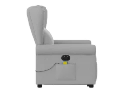 Poltrona* Poltrona elétrica elevatória massagens tecido -nublado SHL567497 Cinzento