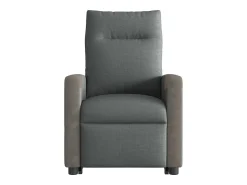 Poltrona| Poltrona elétrica elevatória massagens tecido cinzento-escuro SHL593971 Cinza antracite