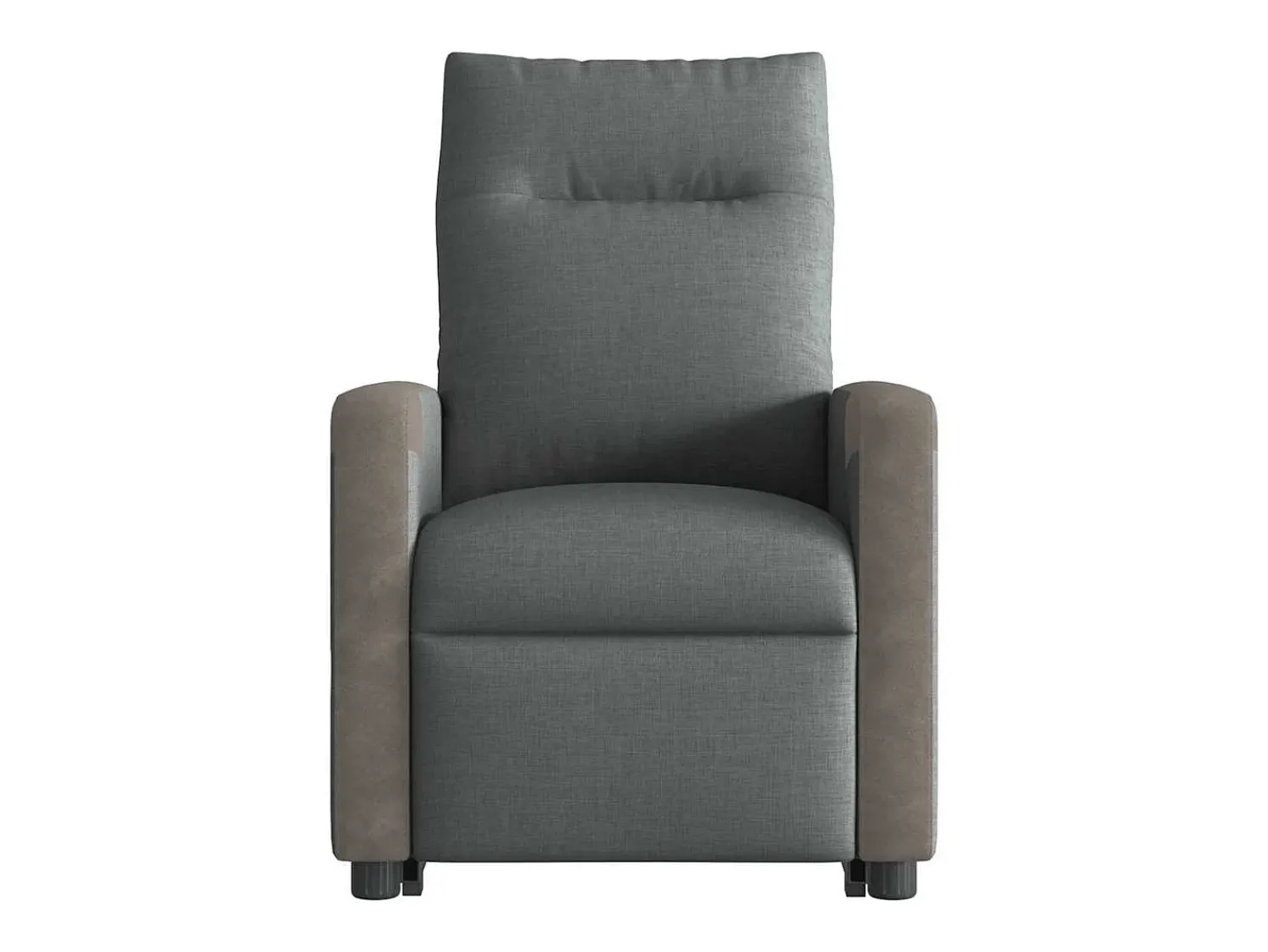 Poltrona| Poltrona elétrica elevatória massagens tecido cinzento-escuro SHL593971 Cinza antracite
