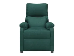 Poltrona| Poltrona elétrica reclinável tecido verde-escuro SHL733041 Verde pinho