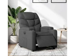 Poltrona* Poltrona elétrica reclinável tecido SHL650233 Preto