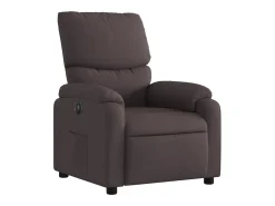 Poltrona elétrica reclinável tecido -escuro SHL722641^ Poltrona