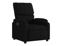 Poltrona elétrica reclinável tecido SHL95735 Preto