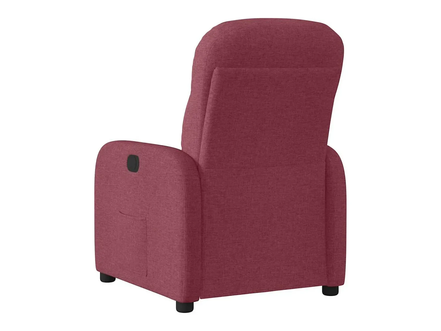 Poltrona* Poltrona elétrica reclinável tecido tinto SHL809307 Vermelho