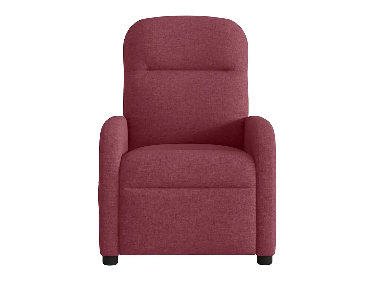 Poltrona* Poltrona elétrica reclinável tecido tinto SHL809307 Vermelho