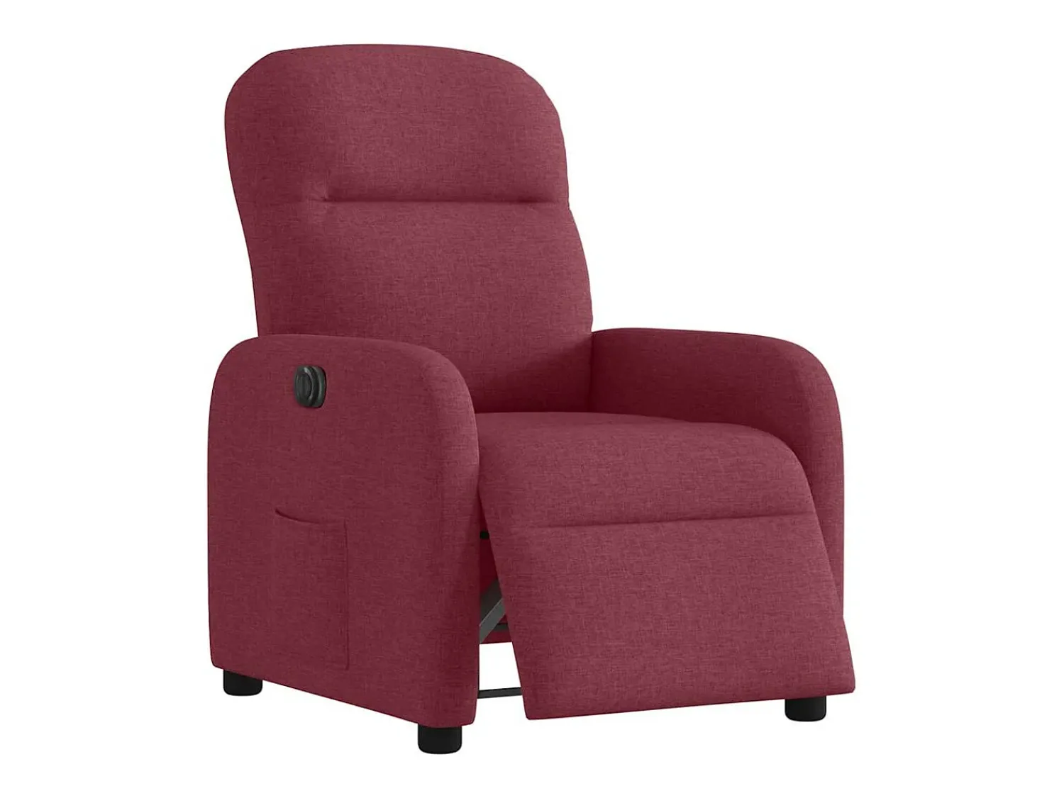 Poltrona* Poltrona elétrica reclinável tecido tinto SHL809307 Vermelho