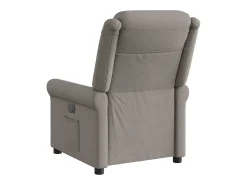 Poltrona* Poltrona elétrica reclinável tecido cinzento-acastanhado SHL965458 Taupe