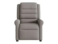 Poltrona* Poltrona elétrica reclinável tecido cinzento-acastanhado SHL965458 Taupe