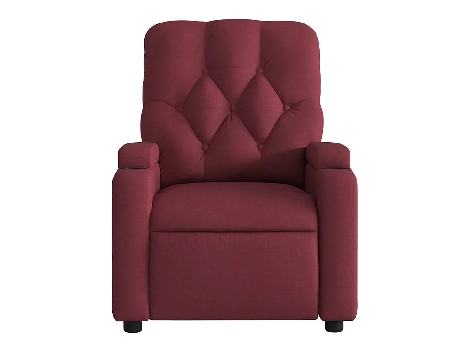 Poltrona* Poltrona elétrica reclinável tecido tinto SHL408710 Vermelho