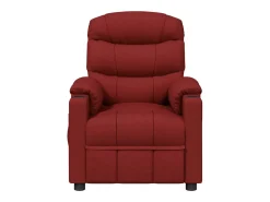 Poltrona elétrica reclinável tecido tinto SHL337749^ Poltrona