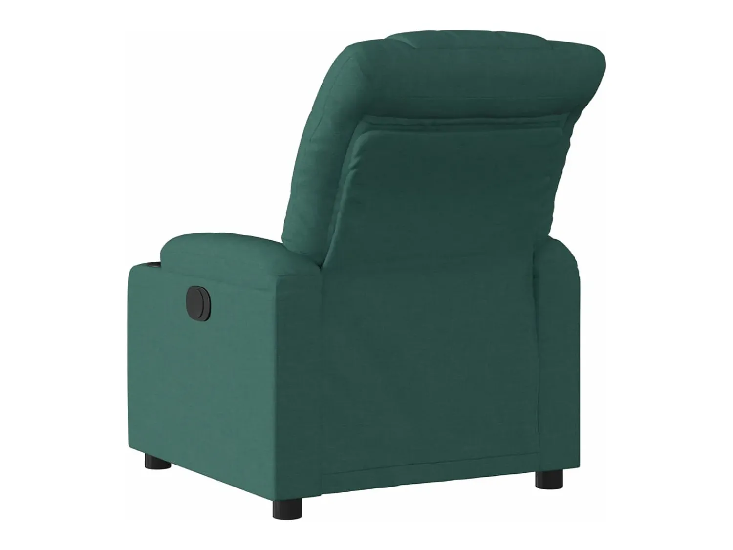 Poltrona*vidaxl Poltrona elétrica reclinável tecido -escuro Verde